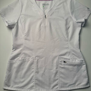 Healing Hands Purple Label YOGA Top white